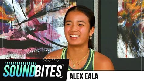 Pinay tennis ace Alex Eala shares her goals for 2024 .